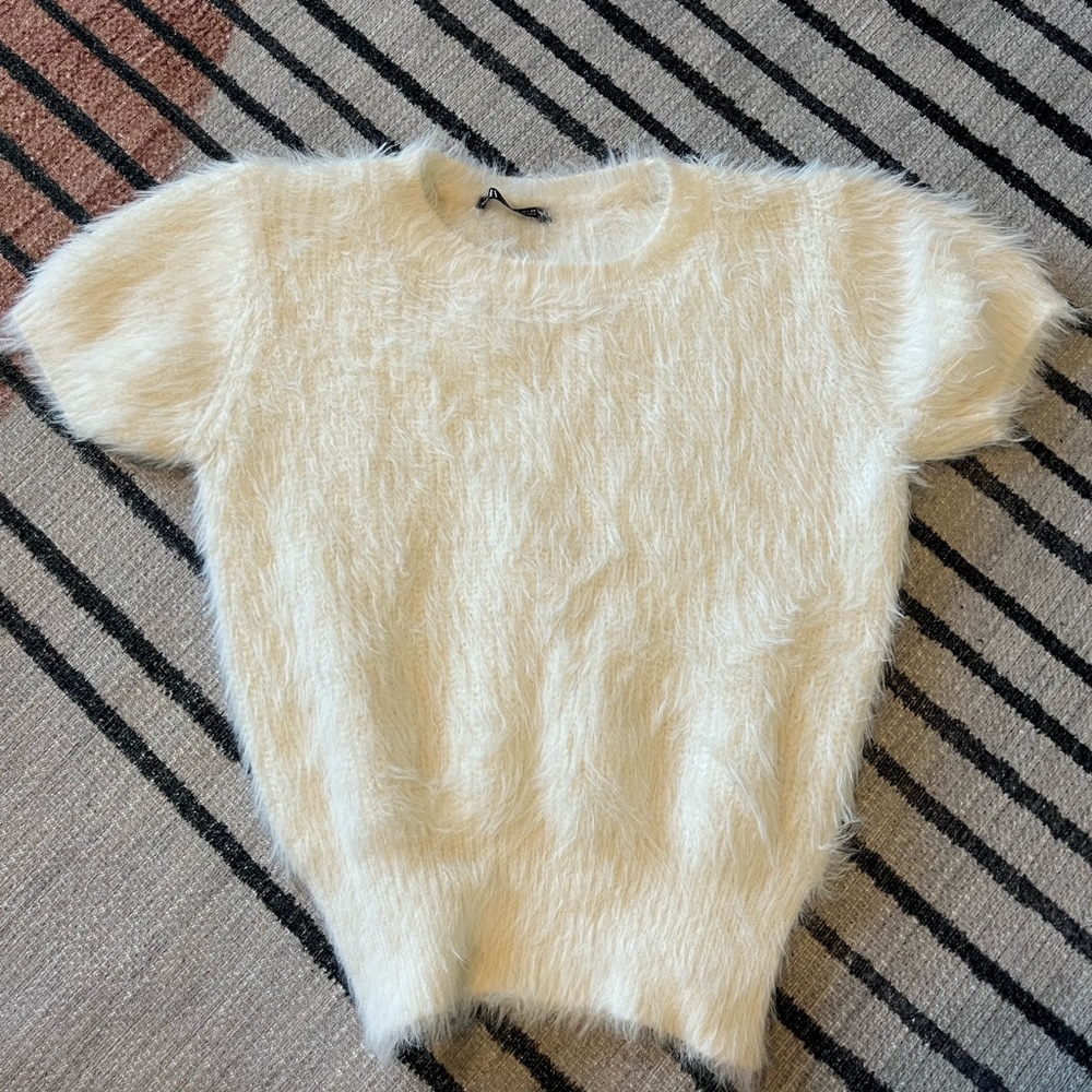 Zara white crop